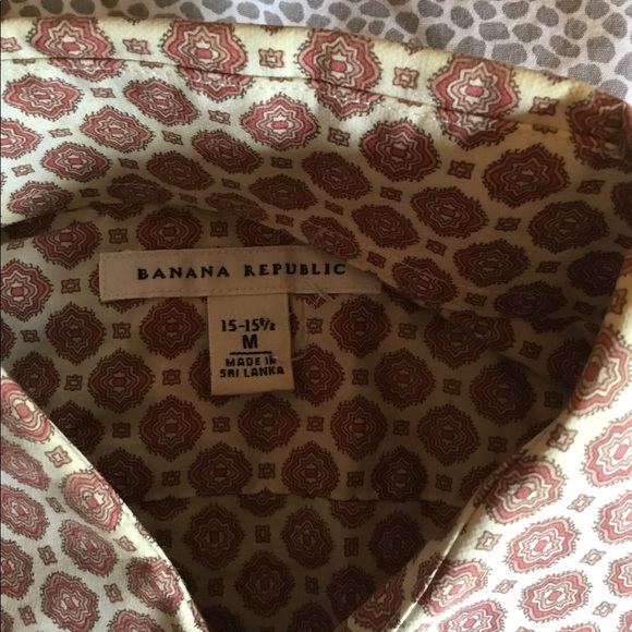 BANANA REPUBLIC SHIRT - Picture 4 of 4